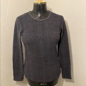 ClimateRight Dark Gray Long Sleeve Sweater